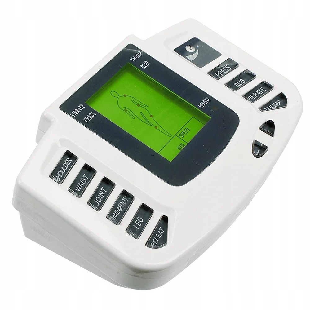 MASAŻER TENS EMS Elektrostymulator mięśni I nerwów stymulator ZESTAW XXL EAN (GTIN) 5906700046445